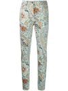 ETRO PATTERNED SLIM-FIT JEANS