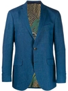 ETRO ETRO SOFT BLAZER - BLUE