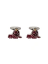 ETRO ETRO LION DESIGN CUFFLINKS - SILVER