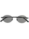 MYKITA MYKITA ROUND FRAME SUNGLASSES - 黑色