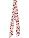 ANDAMANE ANDAMANE SHORT PRINTED SCARF - PINK