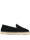 Manebi Hamptons Espadrilles - Black