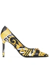 VERSACE BAROCCO PRINT PUMPS