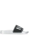 N°21 Nº21 LOGO SLIDERS - BLACK