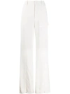 CHLOÉ FRONT SLIT TROUSERS