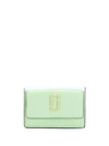 MARC JACOBS MARC JACOBS SNAPSHOT TRIFOLD WALLET - GREEN