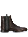 BRUNELLO CUCINELLI FLAT ANKLE BOOTS