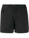 Mc2 Saint Barth Harry Swim Shorts In Black