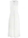 3.1 PHILLIP LIM 3.1 PHILLIP LIM CREPE MAXI DRESS - WHITE