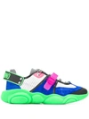 MOSCHINO FLUO TEDDY SNEAKERS