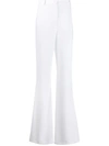 Hebe Studio Bianca Flare Trousers - White