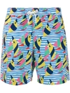 HACKETT BOAT RACE SWIM SHORTS - 蓝色