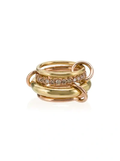 Spinelli Kilcollin 18kt Rose And Yellow Gold Luna Ring