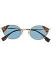 FENDI LOGO PRINTED SUNGLASSES