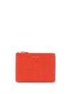 COMME DES GARÇONS COMME DES GARÇONS EMBOSSED PURSE - ORANGE