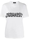 Dsquared2 Logo T-shirt In White