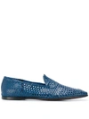 DOLCE & GABBANA WOVEN LOAFERS
