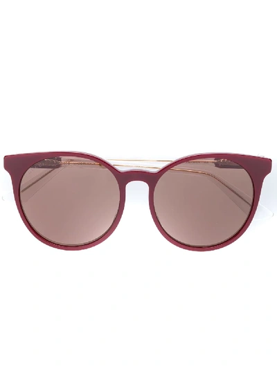 Gucci Eyewear Round Frame Glasses - Red