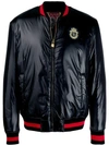 BILLIONAIRE EMBROIDERED BOMBER JACKET