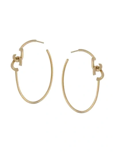 Annelise Michelson Tiny Dechainee Medium Hoops - 金色 In Gold