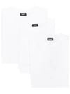 DSQUARED2 DSQUARED2 PACK OF 3 BASIC T-SHIRTS - 白色
