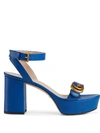 Gucci 'gg' Sandalen - Blau In Blue