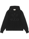GUCCI HOODED SWEATSHIRT WITH GUCCI TENNIS