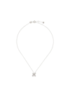 Pasquale Bruni 18kt White Gold Petit Garden Diamond Necklace In Silver