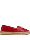 GUCCI CHEVRON QUILTED ESPADRILLES
