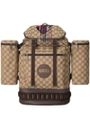 GUCCI LARGE GG CANVAS BACKPACK