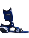 Prada Sock-sandalen - Blau In Blue