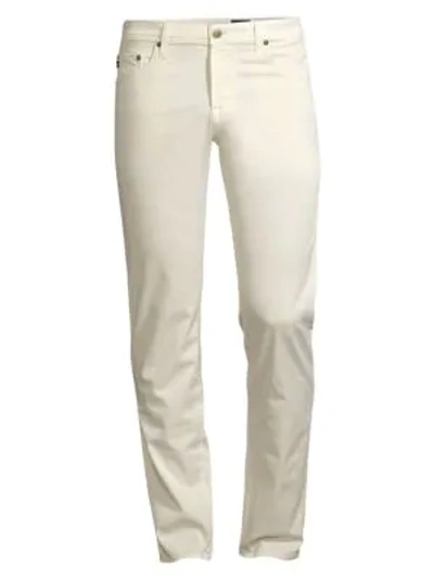 Ag Men's Tellis Slim-fit Jeans In Ivory Dust