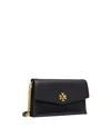 TORY BURCH KIRA MIXED-MATERIALS CLUTCH,192485194487