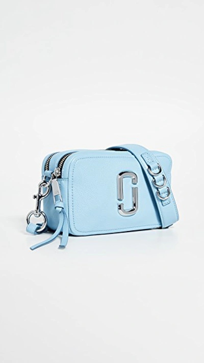 Marc Jacobs The Softshot 21 Bag In Misty Blue