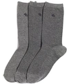 Polo Ralph Lauren Women's Tweed Cotton Trouser 3 Pack Socks In Flannel Heather