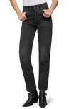 ANINE BING JACKIE RAW HEM STRAIGHT LEG JEANS,AB30-083-08