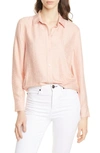 EQUIPMENT LEEMA BUTTON-UP BLOUSE,19-2-005188-E577