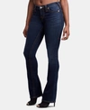 TRUE RELIGION BECCA STRETCHY MID RISE BOOTCUT JEANS