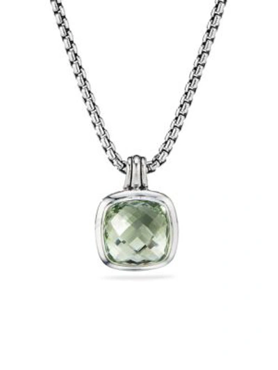 David Yurman Albion Pendant With Gemstone In Prasiolite