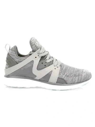 Apl Athletic Propulsion Labs Men's Ascend High-tech Mesh Trainers In Cement Smoke