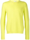 Valentino Cashmere Pullover In Fluo Yellow