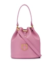 FURLA CORONA LOGO PLAQUE BUCKET BAG