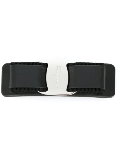 Ferragamo Salvatore  Vara Bow Hairclip - 黑色 In Black