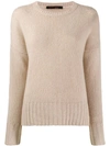 INCENTIVE! CASHMERE INCENTIVE! CASHMERE DROP SHOULDER JUMPER - NEUTRALS