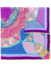 Etro Silk Scarf - Lila In Purple