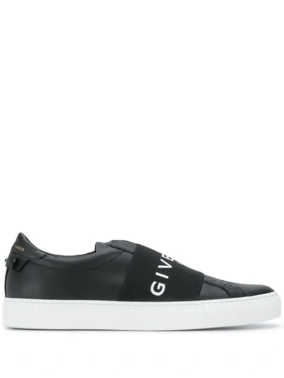 Givenchy Low Top Elastic Sneakers In Black
