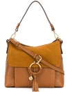 SEE BY CHLOÉ SEE BY CHLOÉ LARGE SHOULDER BAG - 棕色