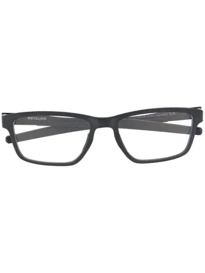 Oakley Rectangle Frame Glasses - 黑色 In Black