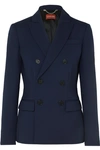 ALTUZARRA INDIANA DOUBLE-BREASTED WOOL-BLEND BLAZER