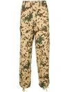 WE11 DONE MILITARY TROUSERS